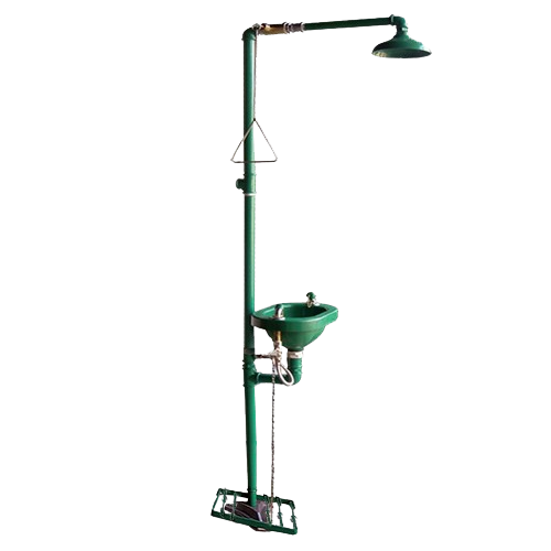 Eyewash Galvanized Safety Shower